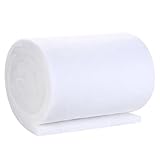 kurkip 1 Stück Filterwatte Aquarium, Aquarium Filtermaterial 1M Länge x 12CM Breite, Bio-Filter Medium, Filterschwamm Biologische Filterung für Aquarien, Aquarium Schwämme