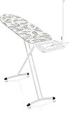 Leifheit Bügelbrett Air Board Express L Solid ideal für eine Dampfstation, Bügeltisch mit Baumwollbezug, Dampfbügelbrett mit ultraleichter Bügelfläche