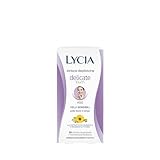 Lycia - Delicate Touch Gesichtshaarentfernungsstreifen mit Titandioxid und Ringelblumenextrakt, ohne Parfüm, Farbstoffe und Konservierungsstoffe, 20 Streifen