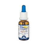 Dr. Jacob's Vitamin K2D3 Öl 20 ml | 50 µg Vitamin K2 (all-trans Menachinon-7) + 25 µg Vitamin D3 1000 I.E. pro Tropfen | 640 Portionen | wichtig für Knochen¹, Muskeln² & Immunsystem³