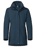 VAUDE Damen Women's Idris 3in1 Parka Iii Doppeljacke, Dark Sea, 40 EU