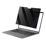 Sichtschutzfolie – Magnetischer Blickschutzfilter Anti-Spy Folie Für Laptops | Zuschneidbarer PET Magnetischer Bildschirm-Privatsphärenfilter, Blendschutz & Blaulichtfilter