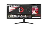 LG UltraWide 21:9 Curved QHD Monitor 34WR50QC-B - 34 Zoll,...