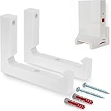 Wandhalterung für Fritz Repeater 3000 AX – Zweiteiliges Set mit Schrauben & Dübeln – Robuste Befestigung für optimalen WLAN-Empfang – Einfache Montage - Made in Germany