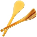 GALPADA 2 Stück Manueller Akupressurstab Gesichts Massagegerät Gua Sha Triggerpunkt Stift für Gesicht und Augenmassage der Hautelastizität