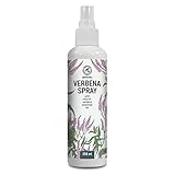 Verbena Raumspray und Lufterfrischer 250ml - Hergestellt aus Reinem Ätherischen Verbena Öl - Natürliches Duftspray - Entspannender Raumduft - Schlafspray - Eisenkraut-Öl Aromatisches Spray