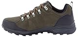 Jack Wolfskin Herren Refugio Texapore Low M Walking-Schuhe, Khaki / Phantom, 43 EU