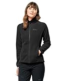 Jack Wolfskin Damen Moonrise Fz W Fleece Jacke, Schwarz, M EU