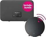 Telekom Speedport Smart 4 Plus & Speed Home WLAN: Wi-Fi 6 Router & Verstärker mit Mesh-Technologie für bis zu 6000 Mbit/s, ideale UHD & 4K Abdeckung, inkl. DECT Basisstation & 2 LAN-Anschlüsse