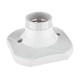 ledscom.de Deckenleuchte/Lampenfassung ELEKTRA, weiß, 1x E27 max. 60W