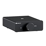 Fosi Audio V3 HiFi Verstärker 600Watt, TPA3255 Mini 2.0CH Klass-D Stereo Verstärker 300W x 2, Amplifier für Leutsprecher, inkl. 32V Stromversorgung