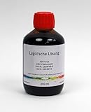 Lugolsche Lösung 200 ml in Braunglasflasche, Iod-Kaliumiodid