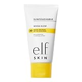 e.l.f. SKIN Suntouchable! Whoa Glow LSF 30, Leichter Sonnenschutz & Grundierung Für Ein Strahlendes Finish, Hergestellt Mit Hyaluronsäure, Vegan & Tierversuchsfrei, Sunburst, 50 ml