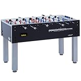 Garlando Kickertisch ITSF Master Champion, offizieller Turnier Fußballtisch,Wettkampf ITSF Spielstangen, robuster und stabiler 80 kg, Profi Tischfußball,Turnier-Tischkicker, Made in Italy, vormontiert