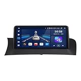 Für BMW X3 F25 X4 F26 CIC NBT EVO Android Autoradio HD Touchscreen eingebaut Carplay Android Auto DSP BT 5.0 GPS-Navigation RDS DAB MirrorLink Rückfahrkamera Lenkrad (680 8+256, EVO-10