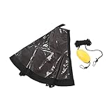 Gigicial Anker Boot mit driftsack, Meeresangler Angeln Drogue Seeanker, für Schiffssegeln, aufblasbare Jetskis, Kajaks, Yachten