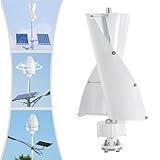 500W 12V Windkraftanlage Windturbine Vertikal windkraft Generator Vertikalachsen-Windturbinen-Generator mit Controller Windturbine Stromerzeugung