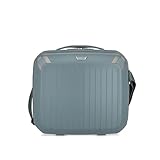 travelite Handgepäck Kosmetikkoffer Hartschale mit recyceltem Innenfutter, Gepäck Serie ELVAA: Stylisches Beautycase mit Schutzecken + Aufsteckfunktion, 36 cm, 20 Liter