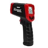 Dpofirs LCD-Display, Infrarot-Thermometer, Hochpräzises IR-Thermometer für die Küche, -37 °F Bis 932 °F, Schnell Ablesbare, Berührungslose Temperaturmessung für Grillzucker