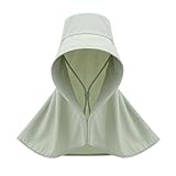 Damen Sommer Sonnenhut Breite Krempe Schlapphut Strandhut Atmungsaktive Eisseide Weiche Oberseite Für Reisen Outdoor Urlaub (Mint Green, One Size)