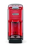Ariete, 4-in-1 Espresso Kaffeemaschine 1304/1 mit Kaffeepads, Pulver und Kaffeekapseln, Kompatibel mit Nespresso und Dolcegusto Kapseln, 1350 W, 0,7 l Wassertank, 19 Bar Druck, Kompaktes Design, Rot