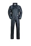 Planam Herren Outdoor Regen Aqua Regenoverall Marine Modell 1448 Größe XL