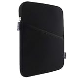 Lacdo Tablet Tasche Schutzhülle für 8.3 Zoll Neu iPad Mini 6, 7.9 Zoll Apple iPad Mini 5 4 3 2, 8 Zoll Samsung Galaxy Tab S2, 8 Zoll Lenovo Tab M8/Tab 4 Plus/Tab 3 Stoßfeste Blasen, Schwarz/Schwarz