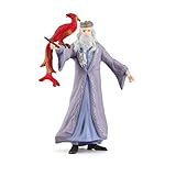 schleich 42637 Dumbledore & Fawkes, ab 6 Jahren, Harry Potter - Spielfigur, 11 x 4 x 12 cm