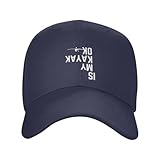 AIETPOIJ Basecap Retro Vintage Aquarium Fish is My Kayak OK Baseballmütze Mas Hat Hat Beach Hat Man for The Sun Designer Man Hat Women's