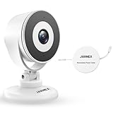 Jarnex 4MP Indoor Smart Home Überwachungskamera, Baby/Haustier Kamera Monitor, Kabelmanagement, Leicht zu bewegen, Bluetooth Quick Link, 2 Wege Audio, Bewegungserkennung, Funktioniert mit Alexa &