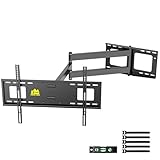 FORGING Mount TV Wandhalterung mit 1090 mm Extra Langem Gelenkarm für 32-80 Zoll LCD/LED/OLED Flachbildschirme bis 45 kg, Neigbar, Schwenk- und Drehbar, TV Halterung, Max. VESA 600 x 400 mm