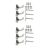 Uqezagpa Runder Regenschirm, Terrassenheizer, Ersatzsockel, Befestigung für den Außenbereich, robuster Metall-Bodenschirm, rund