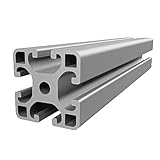 Gal Industrial Alu Profil 40x40 mm leicht | 100 cm Konstruktionsprofil superleicht Aluminium Montageprofil Typ R | Aluminium Profil kompatibel mit AlClipTec für Bosch Item