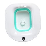 Healvian Elektrische -badewanne Sitzbad Wc-sitz Bidet Elektrisch Patientenwaschbecken Becken Für Die Wochenbettversorgung Sitzwanne Für Toilettensitz Damen Sitzbadewanne Pp