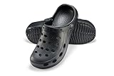 ESTRO Gartenschuhe Damen Gartenclogs Herren - Gartenschuhe Herren Leicht Damen Clogs Gummischuhe Damen Unisex Garten Clogs Herren A02 (46, Schwarz)