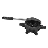 Smandy Manuelle Bilgenpumpe, ABS-Stahlkonstruktion, Selbstansaugende 18-GPM-Pumpe für den Transport von Meeresabwasser, für Boote und Wohnmobile