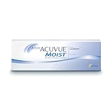 ACUVUE MOIST 1-Day Tageslinsen für empfindliche Augen & Allergiker – Tageskontaktlinsen mit -4,5 dpt und BC 8.5 – UV Schutz & angenehmes Tragegefühl – 30 Linsen