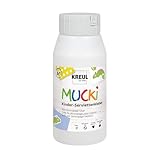 KREUL 24392 - MUCKI Kinder-Serviettenkleber 750 ml - Auswaschbarer Kinder-Spezialkleber für Serviettentechnik mit sensitiven Eigenschaften