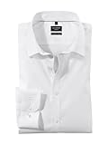 OLYMP Herren Hemd No. 6 Super Slim Fit Langarm, Weiß, 41