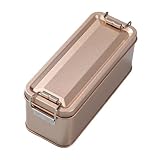 Kekszinn - Kekszinn Luftdicht | Lagerdosen Mit Deckel | Candy Tinplate Box | Staubsichere Heimküchen -Desktop -Aufbewahrungsboxen | Kleine Leere Keksdose -Jar -Behälter Für Süßigkeiten, Kaffee, Tee, S