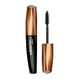 Manhattan Wonder’Full Mascara, Fb. 002 Black Brown, Wimperntusche in Schwarzbraun für einen natürlichen Look, 11 ml