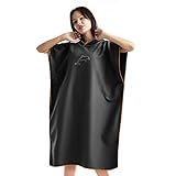 flintronic Handtuch Poncho, 110 * 80cm Mikrofaser Surf...