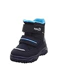 Superfit Jungen - Schuhe HUSKY1 Boot, Modern, BLAU/HELLBLAU 8010, 24