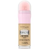 Maybelline New York 4-in-1 Make Up mit Concealer, BB Cream, Highlighter und Primer, für einen perfekten Teint, Foundation mit leichter Deckkraft, Instant Perfector Glow, Nr. 1.5 Light Medium, 20 ml