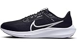 NIKE Herren AIR Zoom Pegasus 40 Sneaker, Black/White-Iron Grey, 45 EU