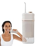 Munddusche, Zahnreiniger, 200 ml, mit Tank – Zahnreiniger, wiederaufladbar, 3 Modi, für Zahngeräte und Brücken, Männer und Frauen