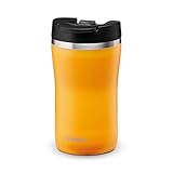 Aladdin Barista Café Thermavac Leak-Lock Edelstahl Thermobecher 0.25L Yellow - Auslaufsicherer Becher - Kaffeebecher To Go Thermo - Hält bis zu 2,5 Stunden Heiß - BPA-Frei - Spülmaschinenfest