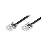 Goobay 50255 ISDN Modularanschlusskabel, RJ45-Stecker (8P4C)  RJ45-Stecker (8P4C)