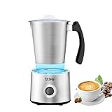 YASHE Milk Frother, 230 ml Milchaufschäumer Induktion, 550W Milchaufschäumer Elektrisch Spülmaschinenfest, für Latte Macchiato, Cappuccino, mit Dichtem Samtigem Schaum