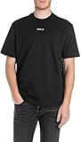 Replay Herren Basic T-Shirt Rundhals Kurzarm